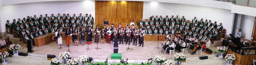 Sümi Baptist Church Zunheboto, Department of Music Ministry celebrated 25 years of its foundation on September 23 and 24.